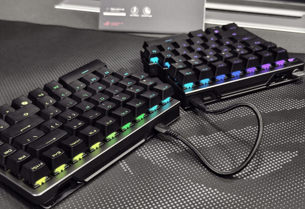 أسوس تكشف النقاب عن لوحة مفاتيح ROG Falcata المبتكرة وفأرة ROG Harpe 2 Ace خلال #Computex2025