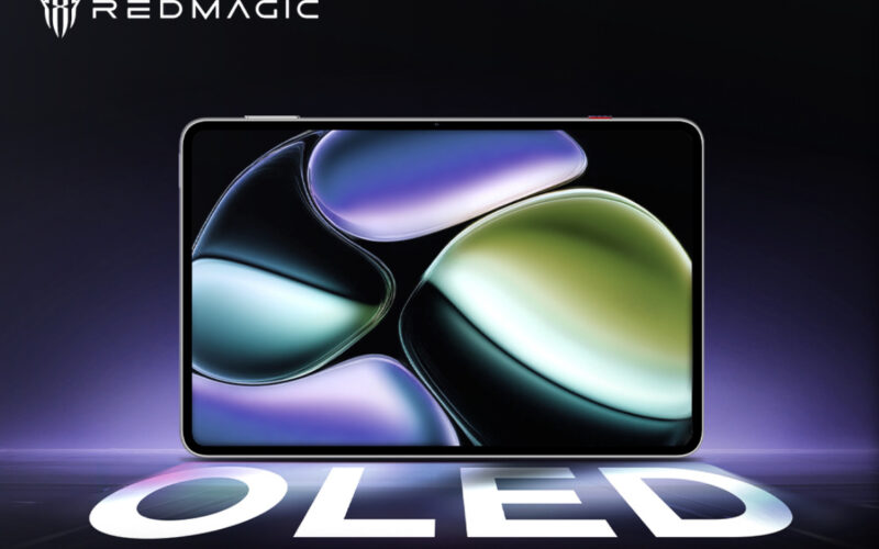 RedMagic تكشف النقاب عن جهاز لوحي مخصص للألعاب مزود بشاشة OLED بتردد 165 هرتز ونظام تحكم لمسي Synaptics S3930