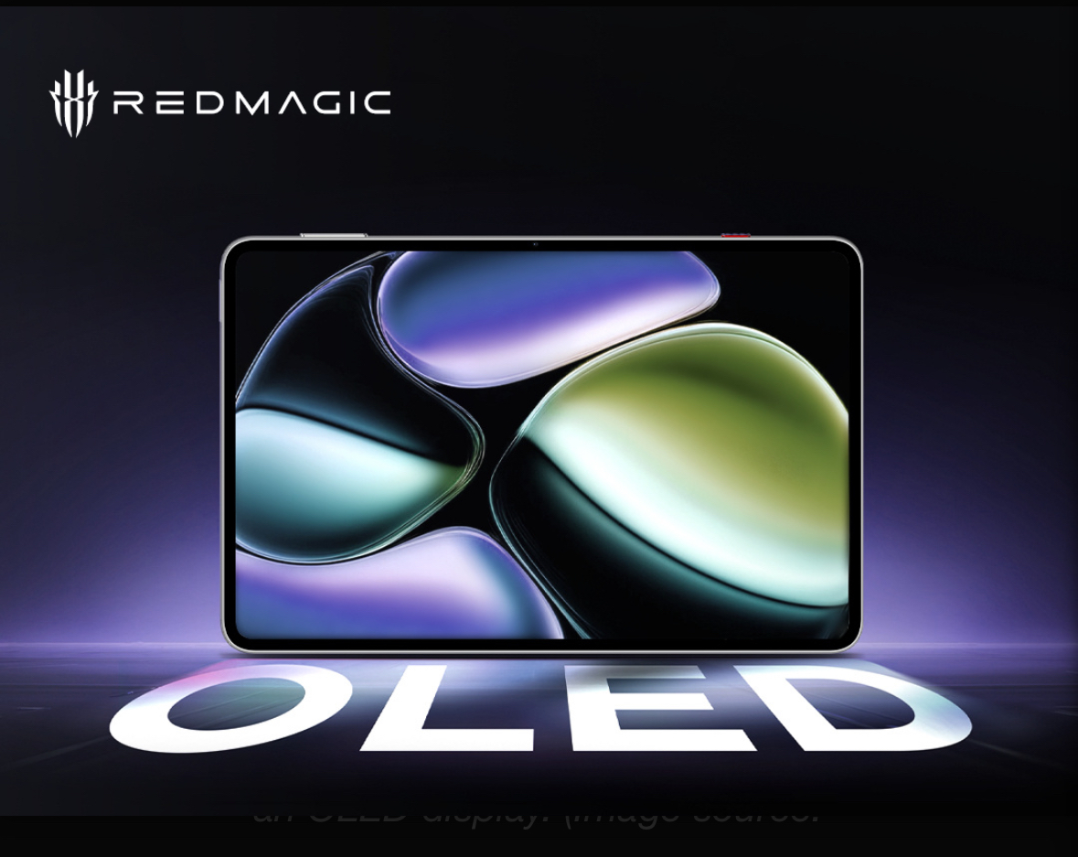 RedMagic تكشف النقاب عن جهاز لوحي مخصص للألعاب مزود بشاشة OLED بتردد 165 هرتز ونظام تحكم لمسي Synaptics S3930