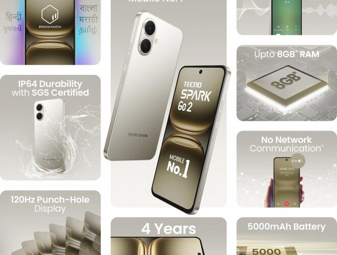 Tecno تطلق Spark Go 2 بتصميم محدث وسعر جذاب للجميع
