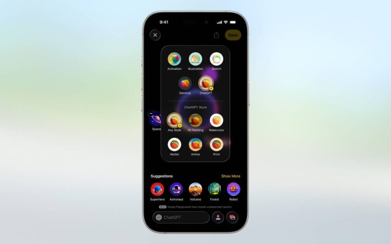WWDC 2025: آبل تعلن دمج ChatGPT في تحسينات Image Playground وGenmoji