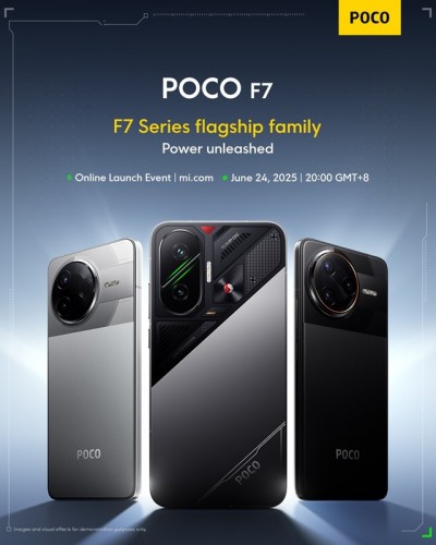 الإعلان عن تاريخ إطلاق هاتف Poco F7 بشكل رسمي