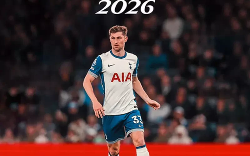توتنهام يعلن رسمياً عن تمديد عقد بن ديفيز حتى عام 2026