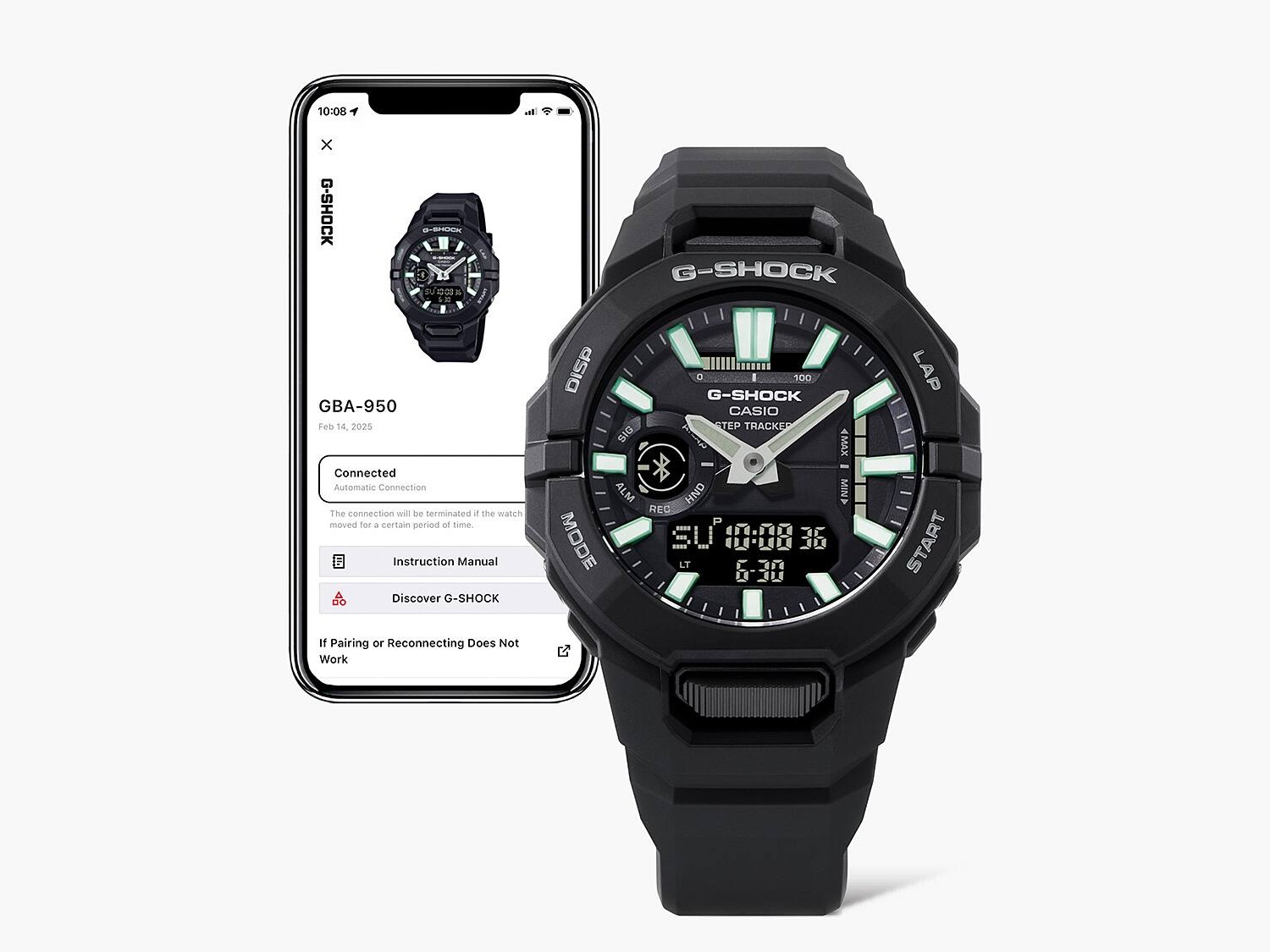 ساعة كاسيو G-Shock GBA-950 متوفرة حصريًا في أوروبا الآن!