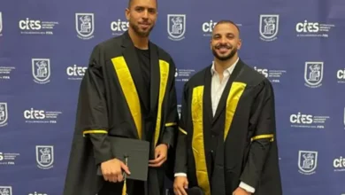 عمرو طارق وكريم طارق يحصلان على دبلومة الإدارة الرياضية المعتمدة من الفيفا