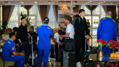 منتخب البرازيل يصل للمشاركة في بطولة خوفو الدولية الودية