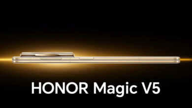 هاتف Honor Magic V5 يحطم المنافسة: أنحف وأخف هاتف قابل للطي عالميًا متفوقًا على Oppo Find N5 وVivo X Fold5